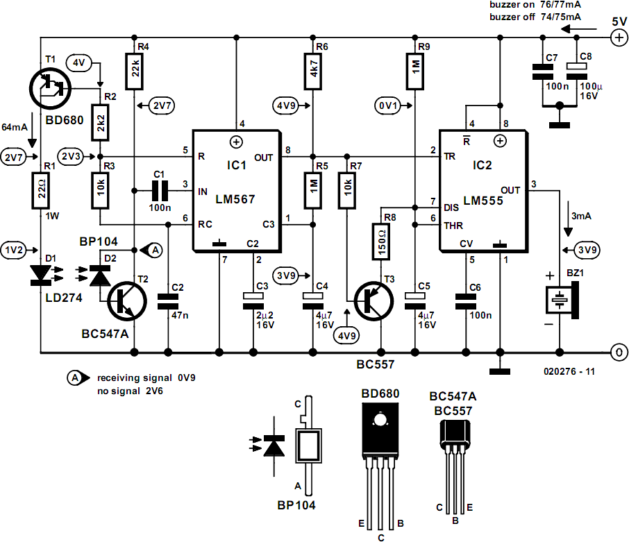 Accurate Proximity Detector Circuit