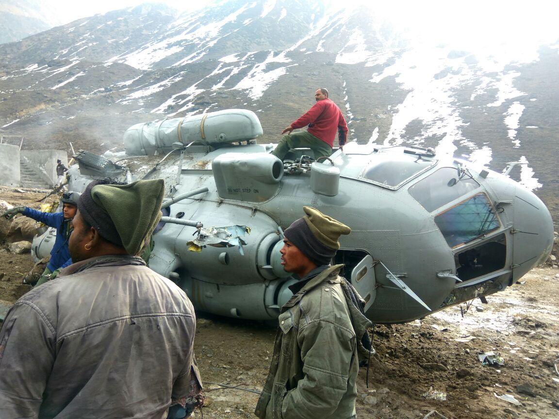 IAF Mi17 Helicopter Crashlands Near Kedarnath Plane Spotters India