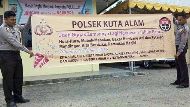 Subhanallah, Di Malam Tahun Baru Nanti, Polsek Daerah Ini Ajak Warga Berdzikir Di Masjid