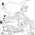 Cartoon Character Coloring Book Pages