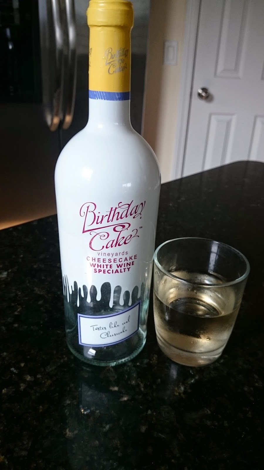 Author C. A. Salo Fun Drink Friday Birthday Cake Wine