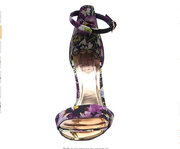 ted baker barely there heeled sandals
