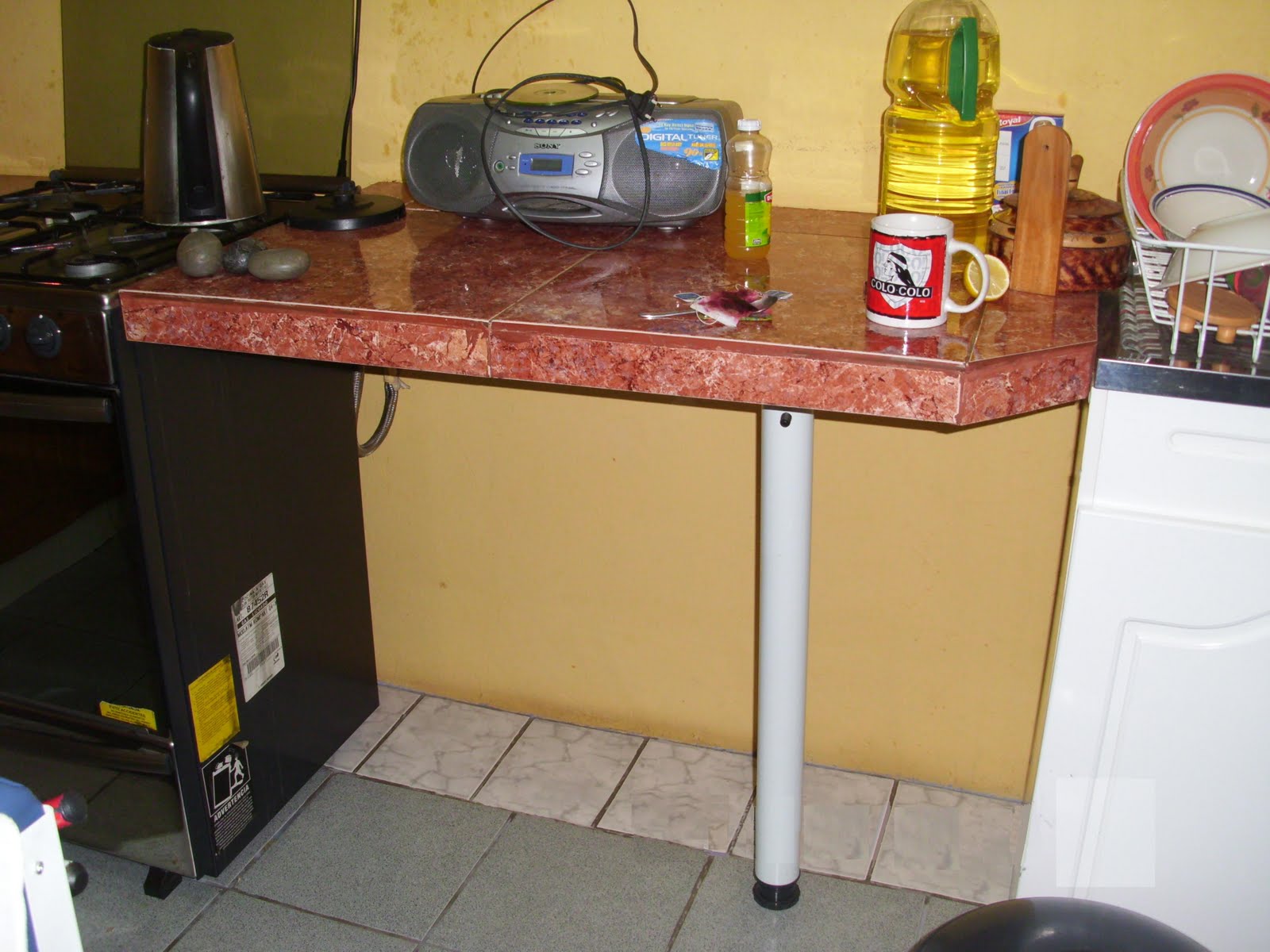 mueblesinfantileshector: Mesón de cocina