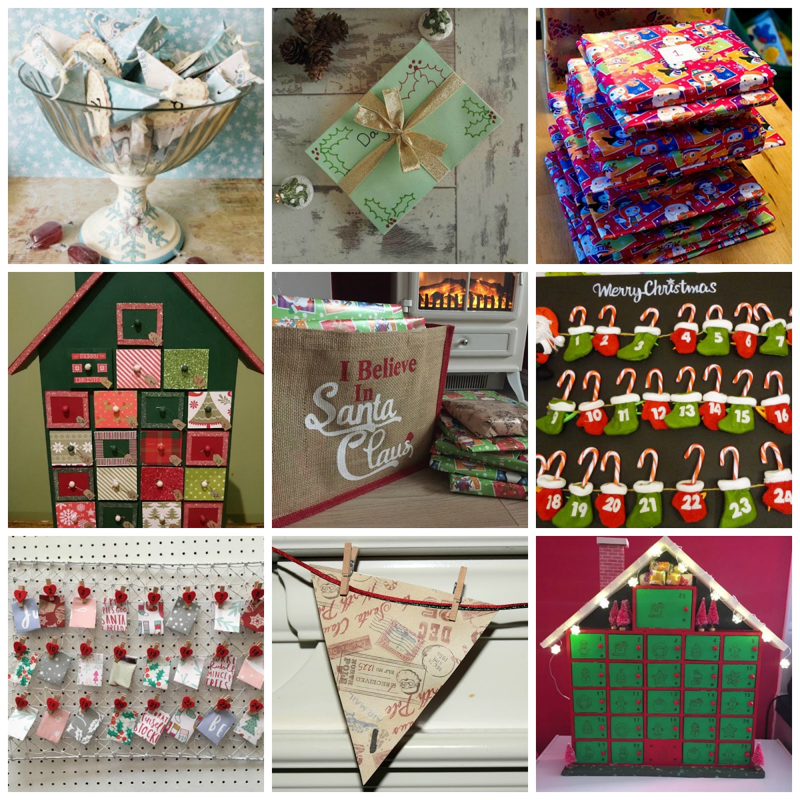 Wafflemama. Christmas Crafts 10 DIY Advent Calendars