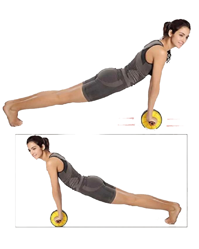 AB Roller with Knee Pad