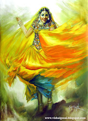 painting paintings dance oil indian india canvas dancing google woman kumar painted nice laxman drawings beauty acrylics vishal gosai rajasthani