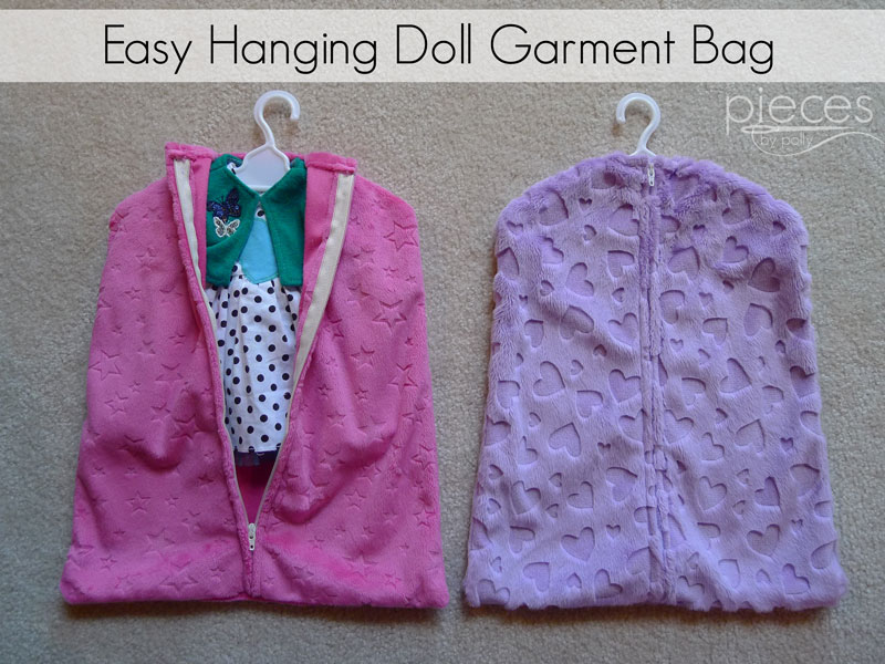 Cuddle DIY Doll Clothing Garment Bag Shannon Fabrics