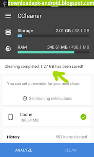 Cara Menggunakan CCleaner Android ccleaner android apk