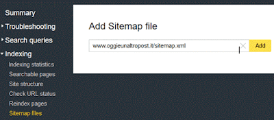 Add Sitemap file