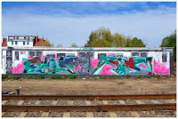 Krik Kong graffiti Gdańsk Kolonia