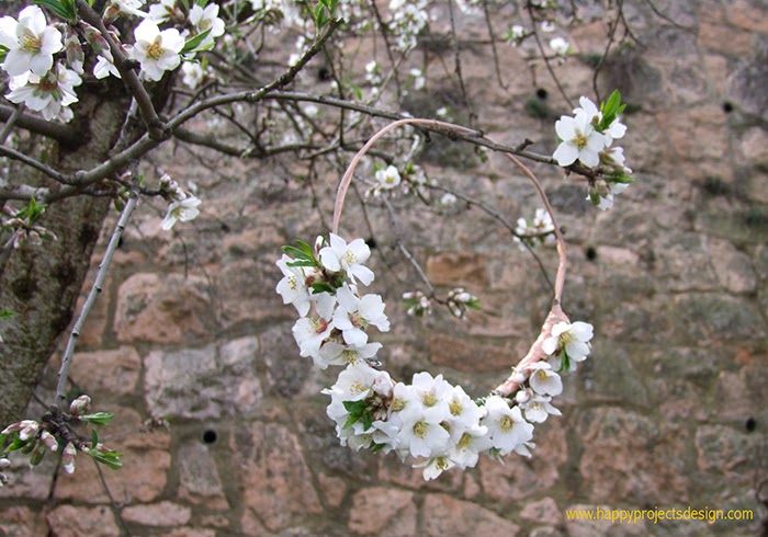 DIY Corona de flores
