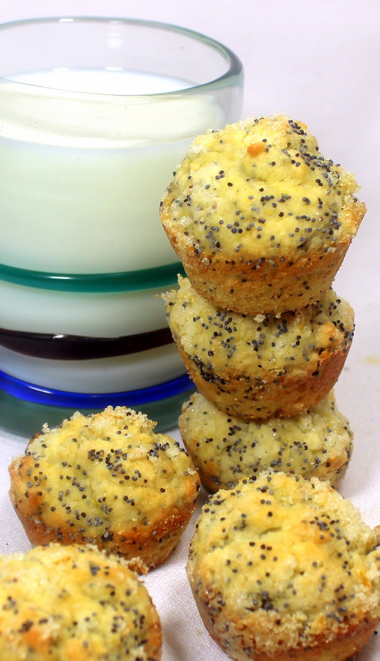 52 Ways to Cook Lemon Poppy Seed Mini Muffins