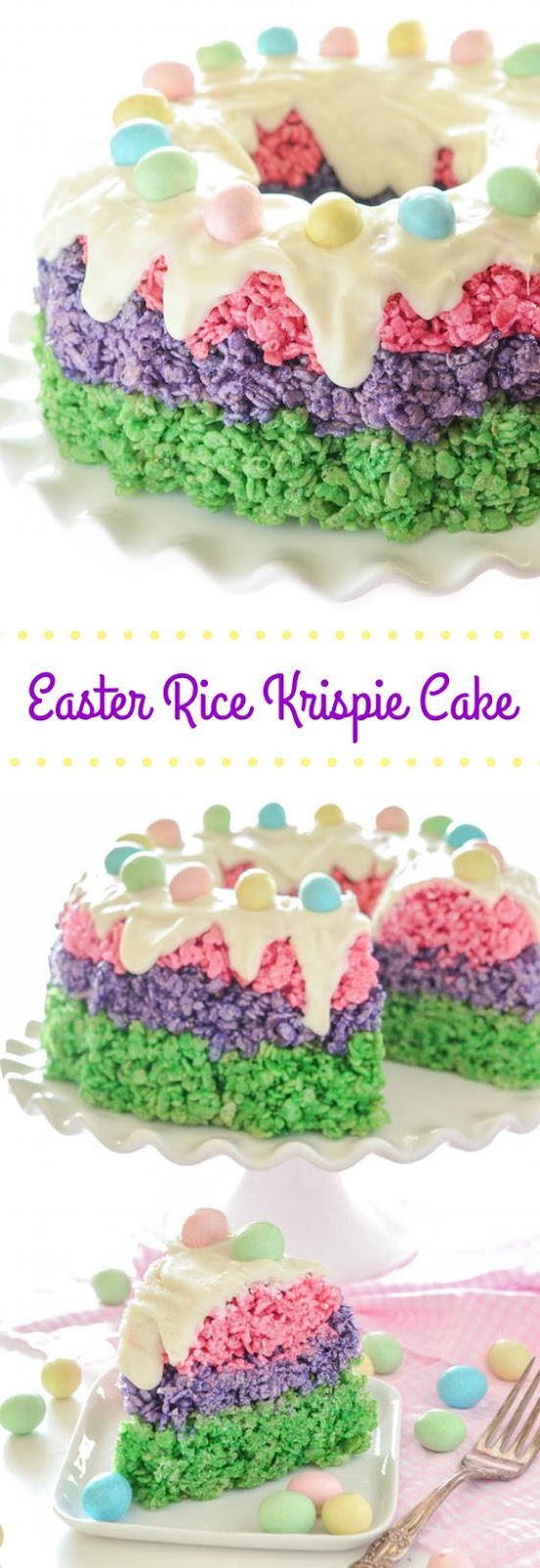 EASTER RICE KRISPIE CAKE Easy Recipes