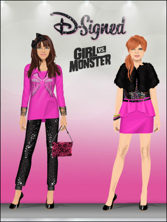 Go up and down Pigment Horror Stardoll Free Items 3: Girl vs. monster clothes haine vs monster