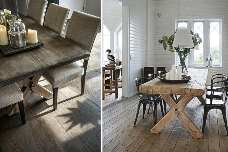 Marzua: Tipos de mesas para el comedor