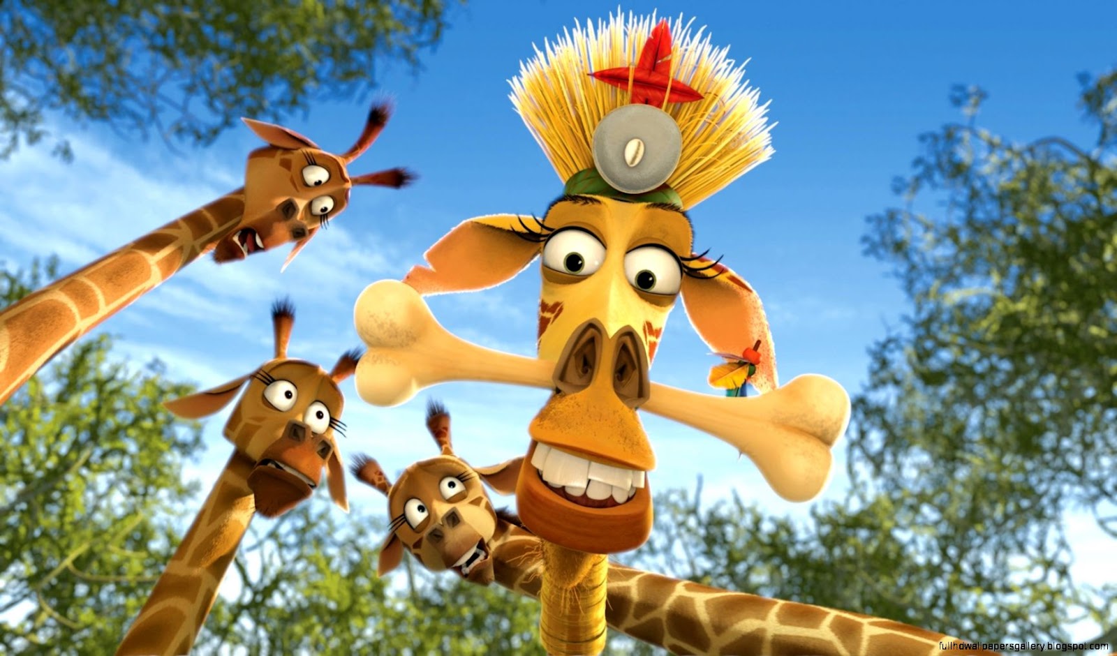 Funny Giraffe Melman