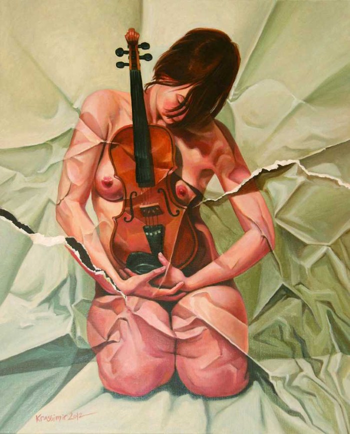 Абстрактно-реалистичные картины. Krassimir Kolev 11