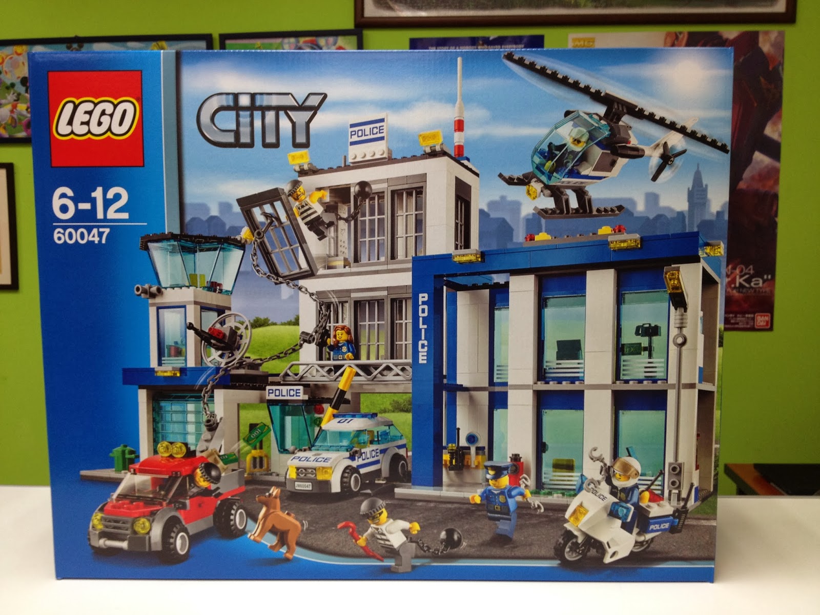 brick builder lego city police