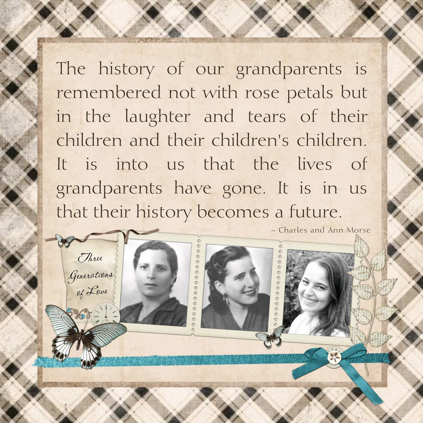 Preserving Heritage: 3 generations of Love Template