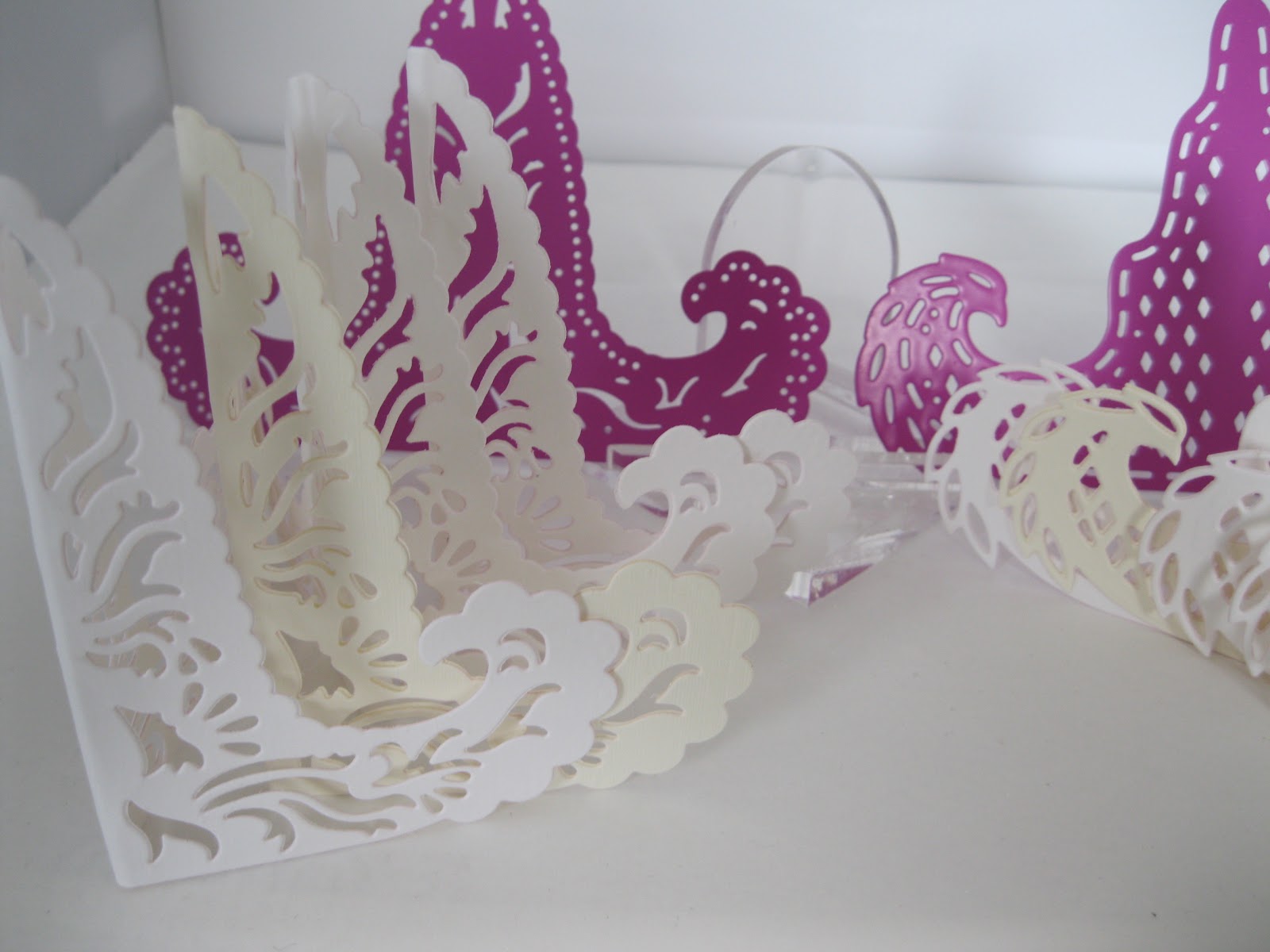 Flowers, Ribbons and Pearls More about Card Stands