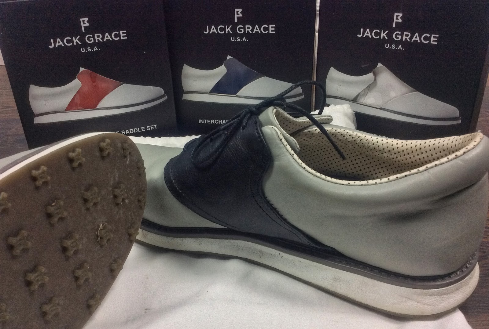 jack grace golf shoes