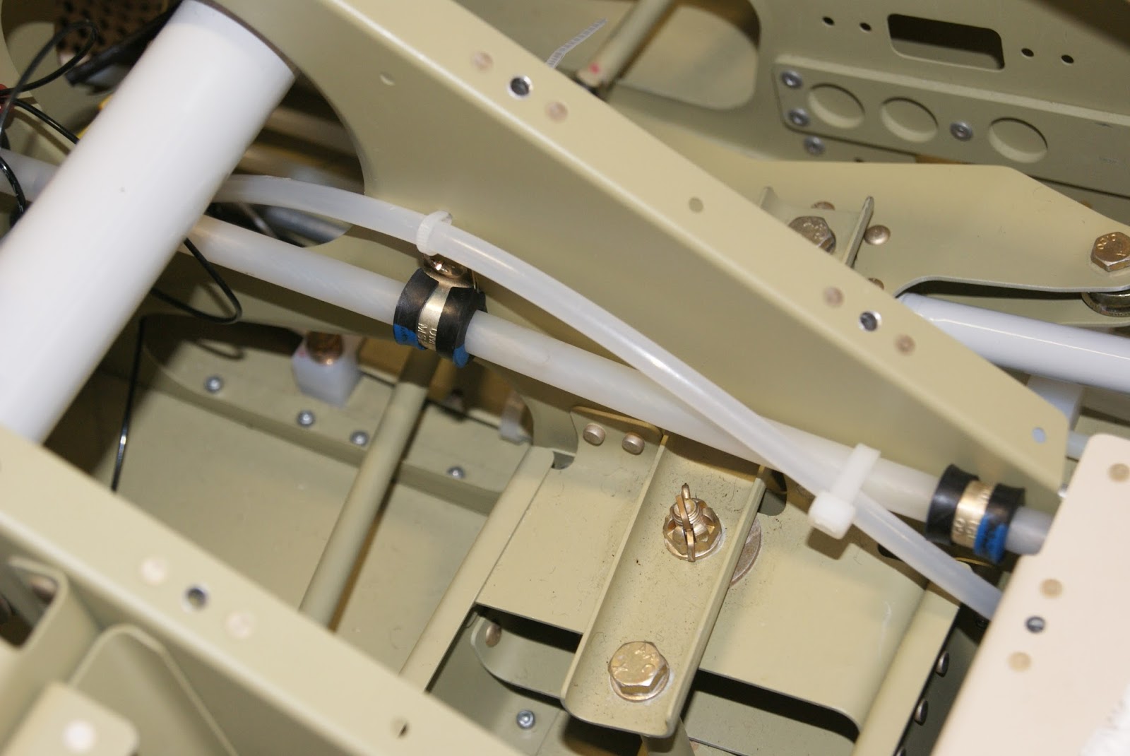 DOG Aviation John's RV-12 Blog: Instillation Of Rudder Cables In ...