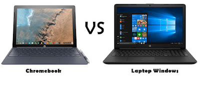 Perbandingan Chromebook dan Laptop Windows