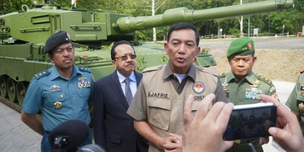 Serah Terima Tank Leopard Dari Jerman ke Indonesia
