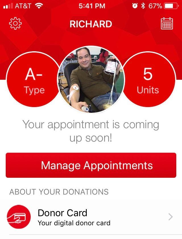 my red cross blood donor story richard stavros american red cross in the national capital region my red cross