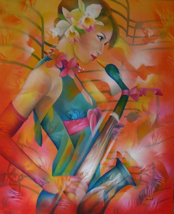 Jeanette Guichard Bunel 1957 | French Surrealist painter