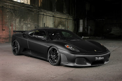 black car Novitec Ferrari F430 TuNero