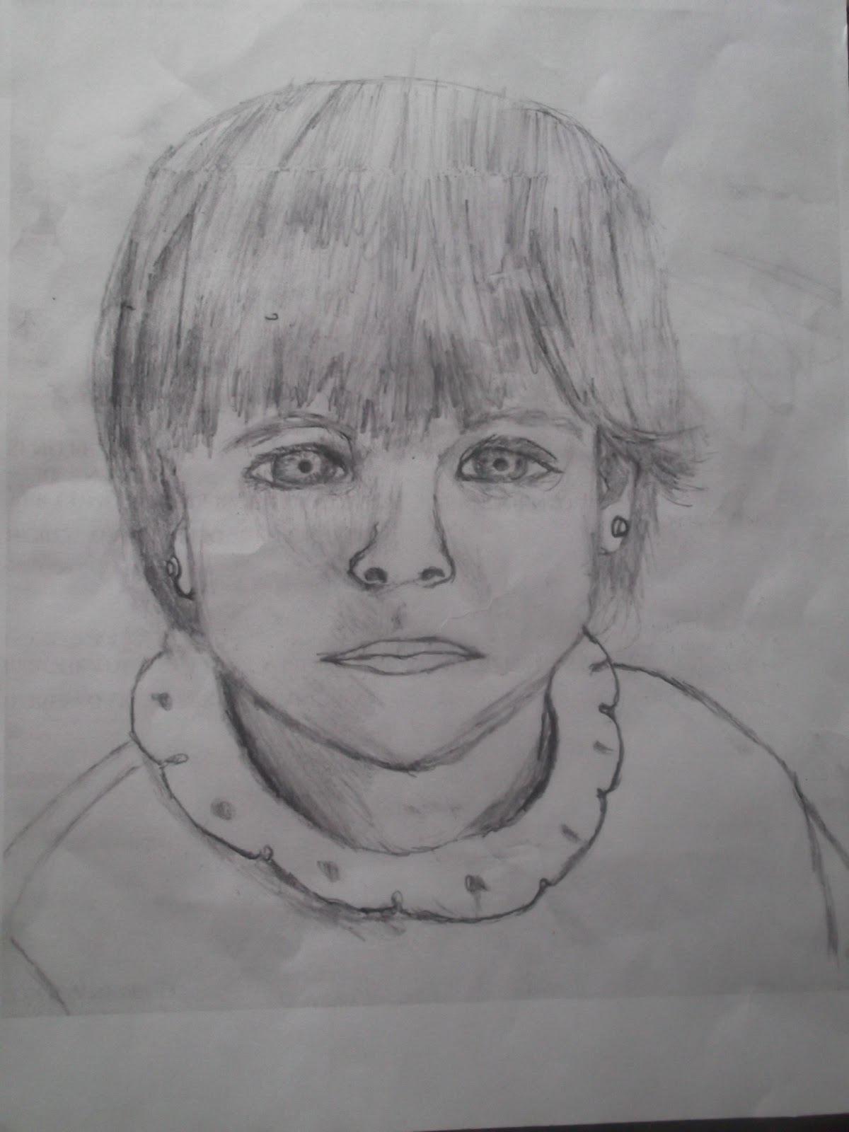 Dibujos de una adolescente