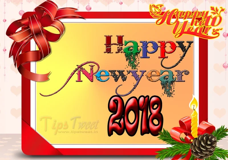 2018 Happy New Year Wallpaper, HD Wallpaper, Facebook Cover 