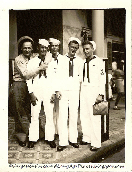 Military Monday - Five WWII Sailors on Leave?
