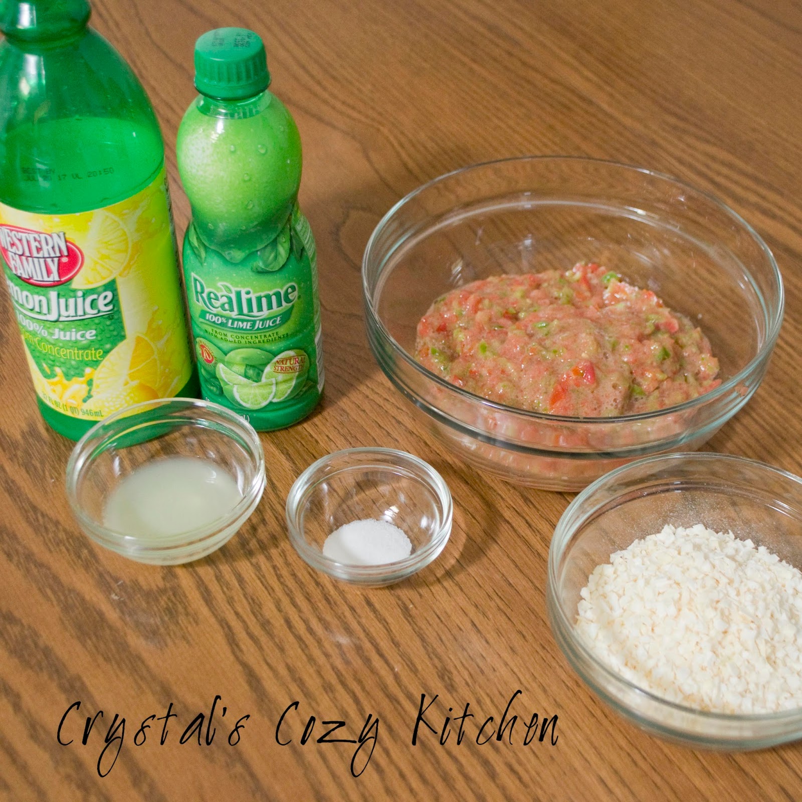 Crystal's Cozy Kitchen Fresh Salsa using a Food Processor