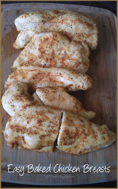 How to Cook Easy & Versatile Oven-Baked Chicken Breasts | www.therisingspoon.com