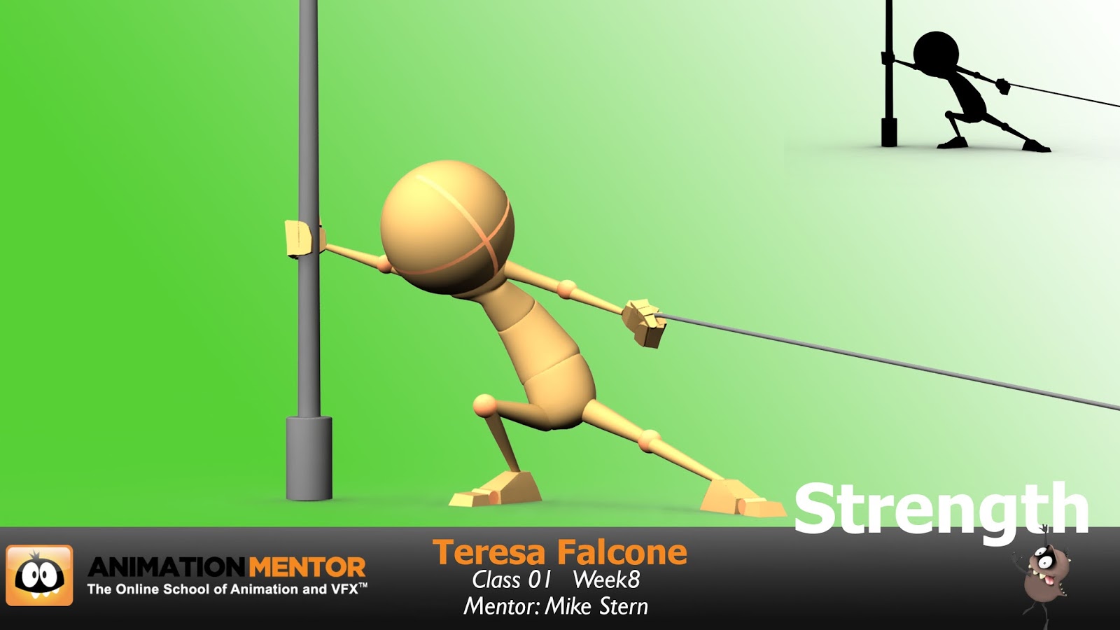 Strength Based Animation Teresa Falcone Animation: Week 8- Assignment #7 Part 2