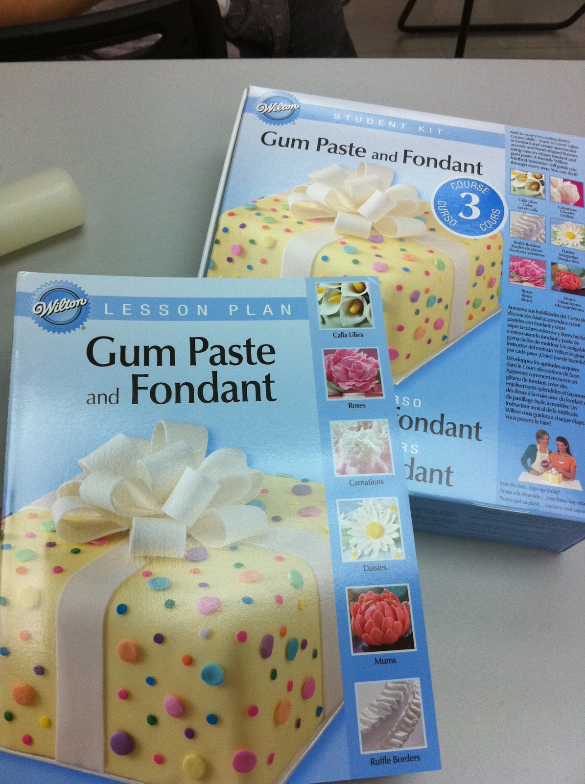 Home May'de Cakes: Wilton Cake Decorating Course 3 : Gum ...