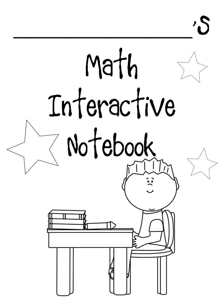 Printable Math Notebook Cover Printable Word Searches