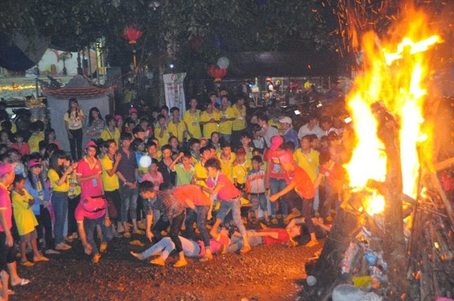 chùa hoa khai,khóa tu mùa hè,đăk nông,thắp nến,tri ân