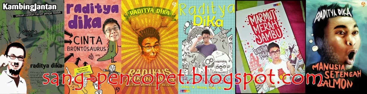 DOWNNLOAD LENGKAP EBOOK NOVEL RADITYA DIKA SANG PENCOPET