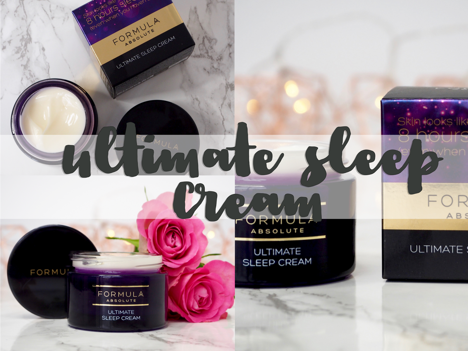 Marks and Spencer Formula Absolute Ultimate Sleep Cream review