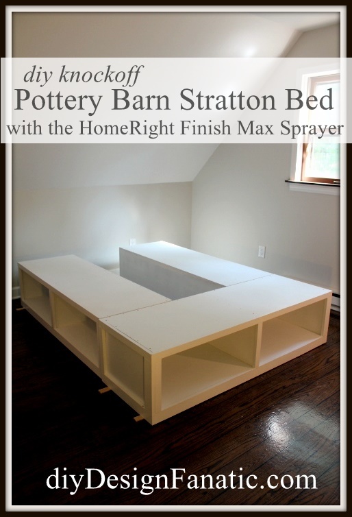 Pottery Barn, Stratton Bed, storage bed, bed, storage, cottage, farmhouse, farmhouse style, diyDesignFanatic.com