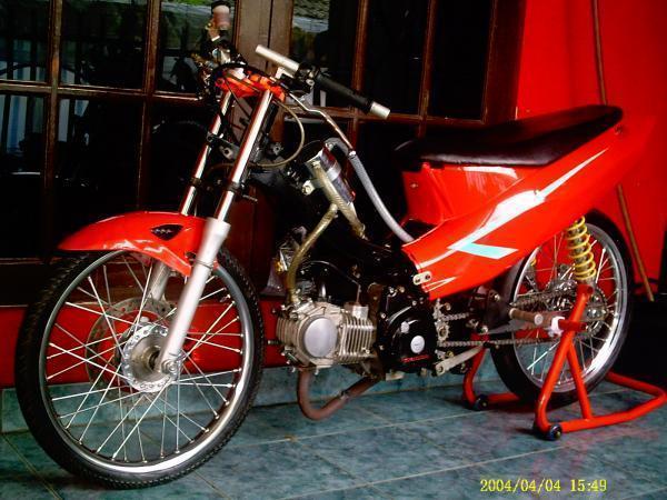Otomotif bike: Contoh Modifikasi Honda Supra 110