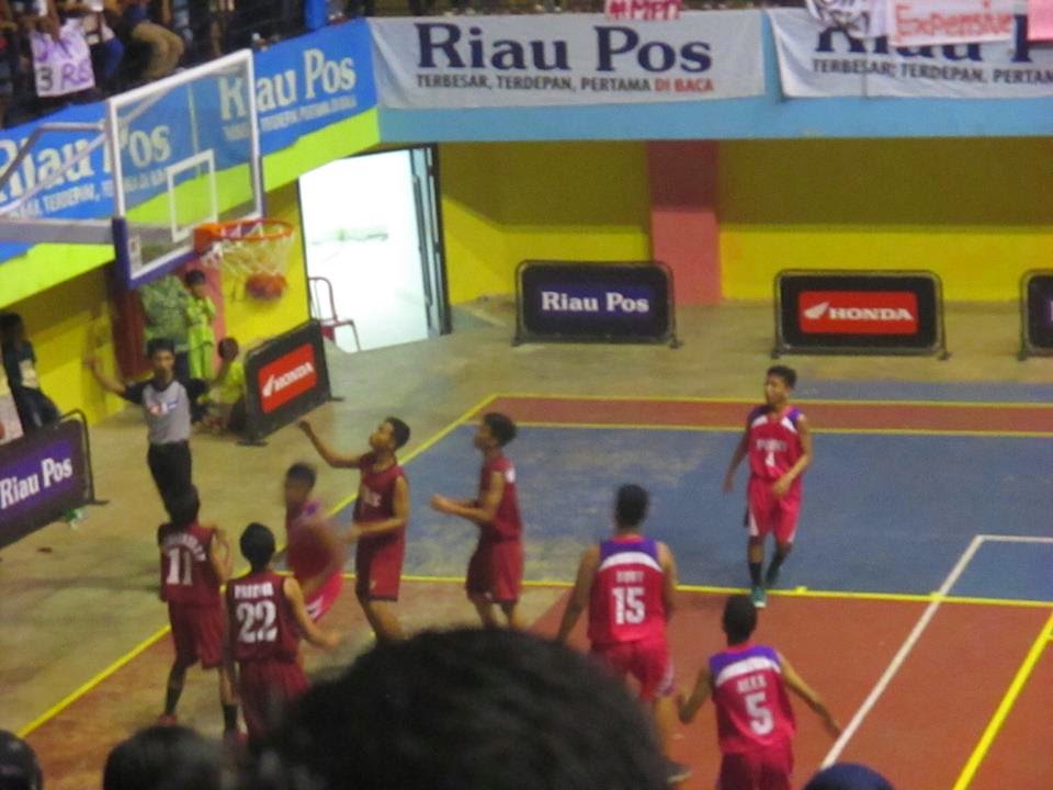 Team POINT Basket Putra SMAN 1 Tampil dengan Spetakuler di HSBL 2014 Kab.Kuansing