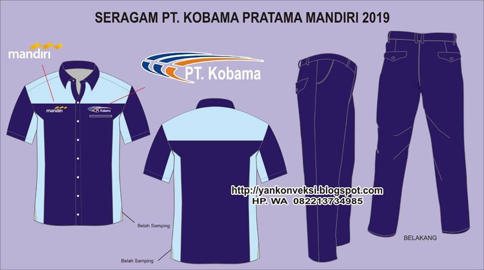 BAJU SERGAM KARYAWAN