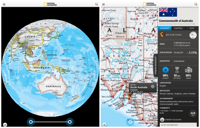 Kid Approved Geography and Science apps for young and older children