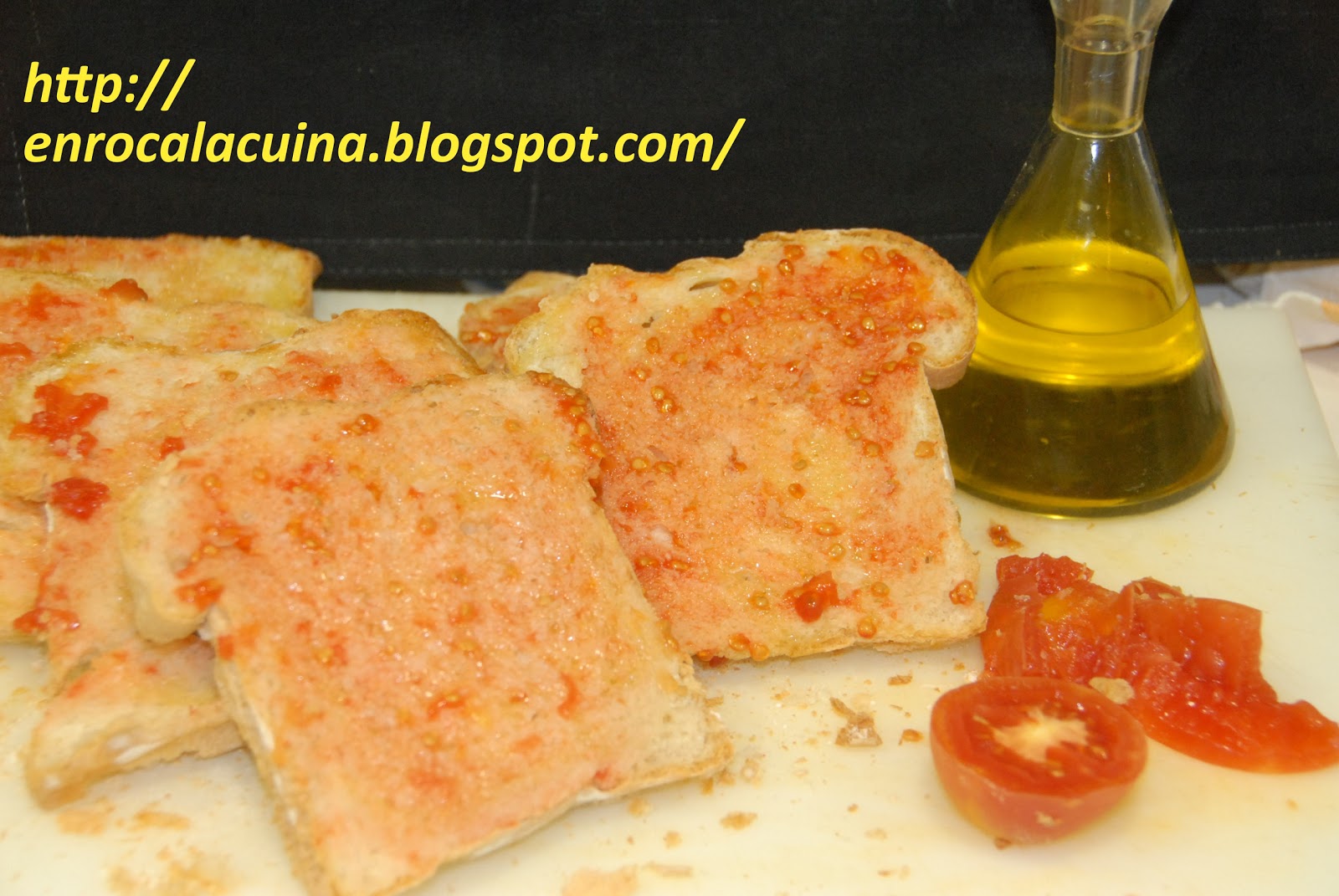 En Roc a la Cuina: Pa amb tomàquet