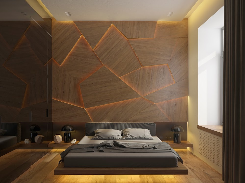 cracked-wooden-with-light-behind-wood-accent-wall