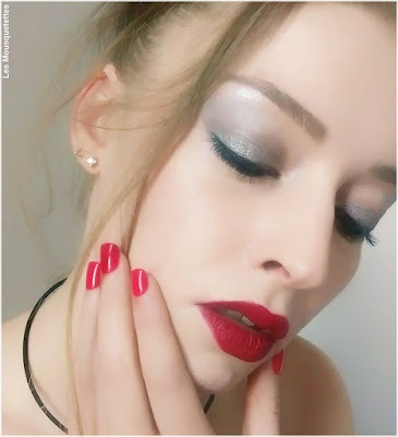 Kiss Beauty Challenge - KISS Products, manucure - Sephora Rouge Velouté - Blog beauté Les Mousquetettes